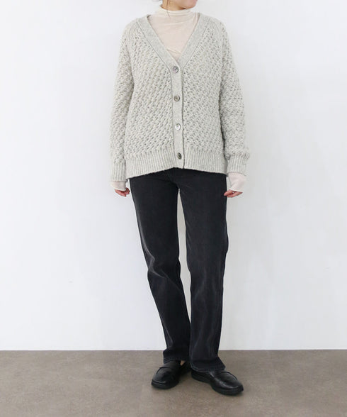 16g sheer wool high neck knit