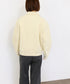 polyester honeycomb knit blouson