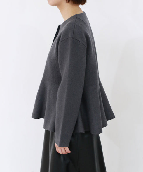 milanorib peplum jacket