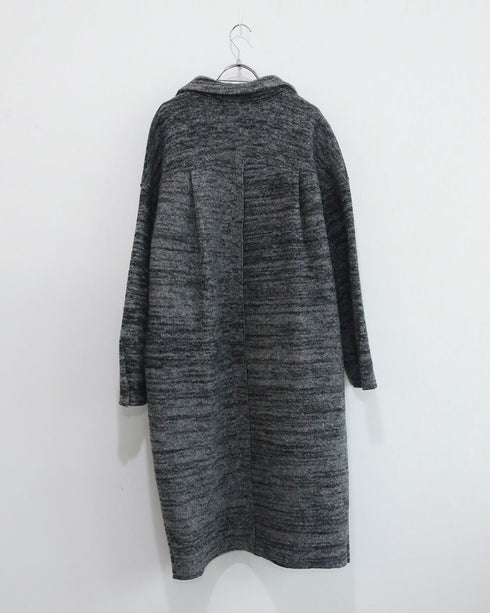 【SOI-MeME】boiled wool knit coat