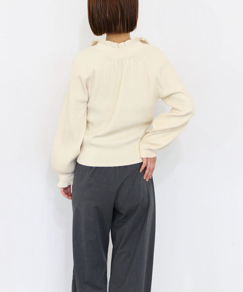 rayon rayon nylon 2way blouse knit