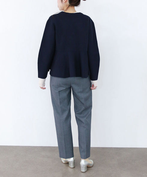 milanorib peplum jacket