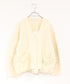 shaggy pocket milano rib jacket