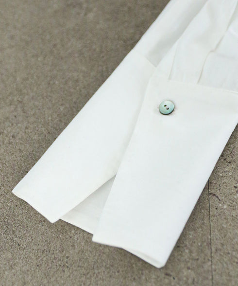 <9/4発売>tuck flare shirt