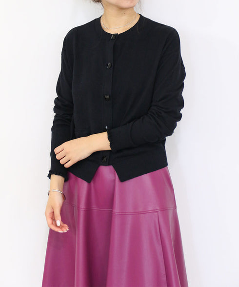 cotton cashmere bijou cardigan