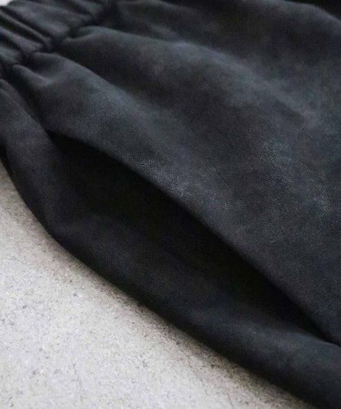 eco-suede half pants