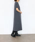 【先行予約1000ポイントプレゼント】14G wool 2way sleeve one-piece