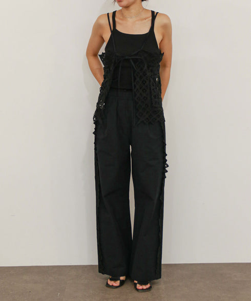 batten lace camisole