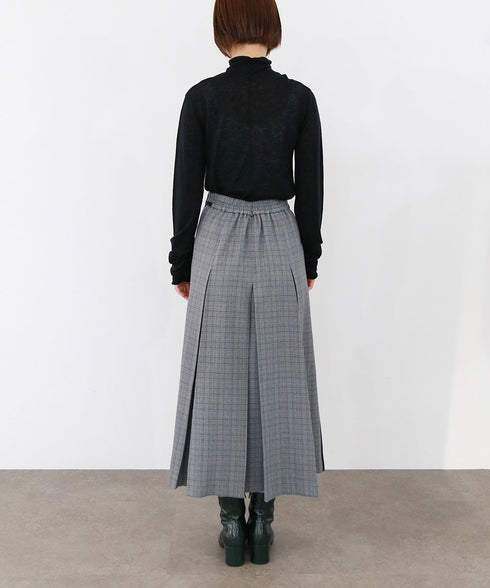 16g sheer wool high neck knit