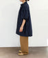 【予約】shirring gather embroidery midi-blouson