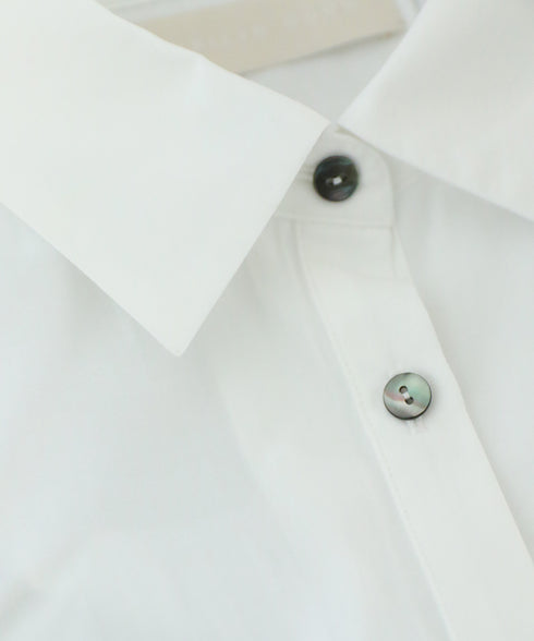 <9/4発売>tuck flare shirt