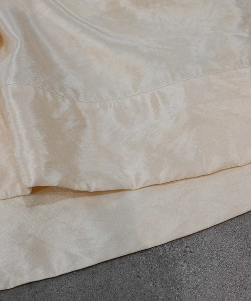 viscose satin gather skirt