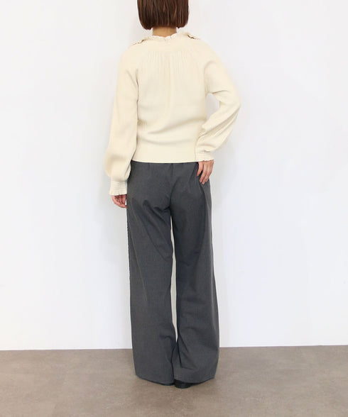 rayon rayon nylon 2way blouse knit