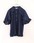 sheer raffle pintuck blouse