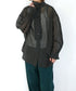 sheer velour 2way tie shirt