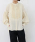 【再入荷】modern tuck frill blouse