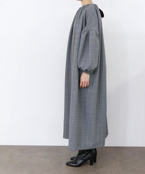 glen check 2way one-piece