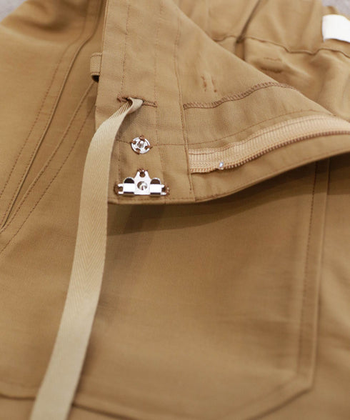 waist cord cocoon pants