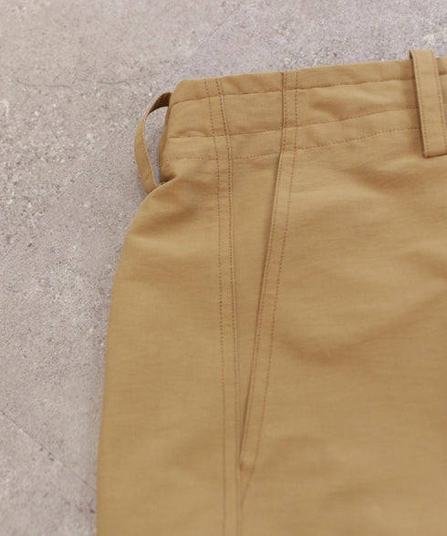 waist cord cocoon pants