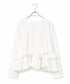 spiral ruffle cutsew top