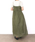 sheer starched cotton 2way cami skirt