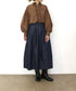 <8/28発売>denim barrel skirt