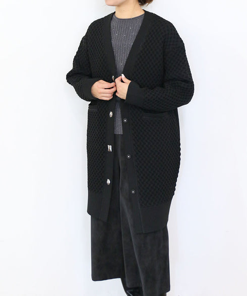 【10/23発売予定】lame spangle rib knit top