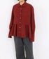 <9/4発売>tuck flare shirt