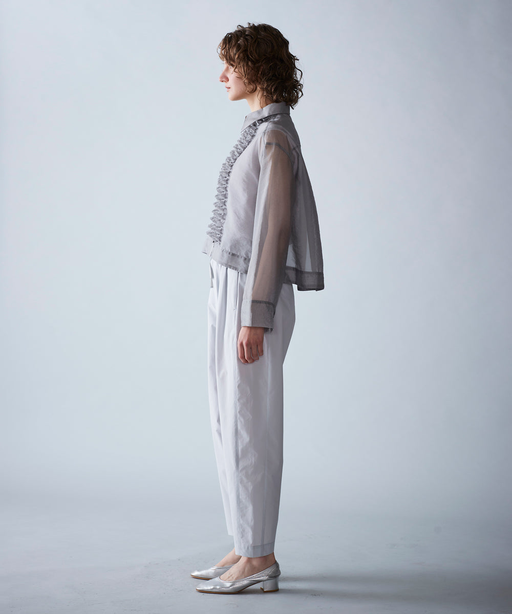 SALE】Modern sheer 2way sleeve blouse – MARILYN MOON