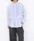 <9/4発売>tuck frill flare shirt