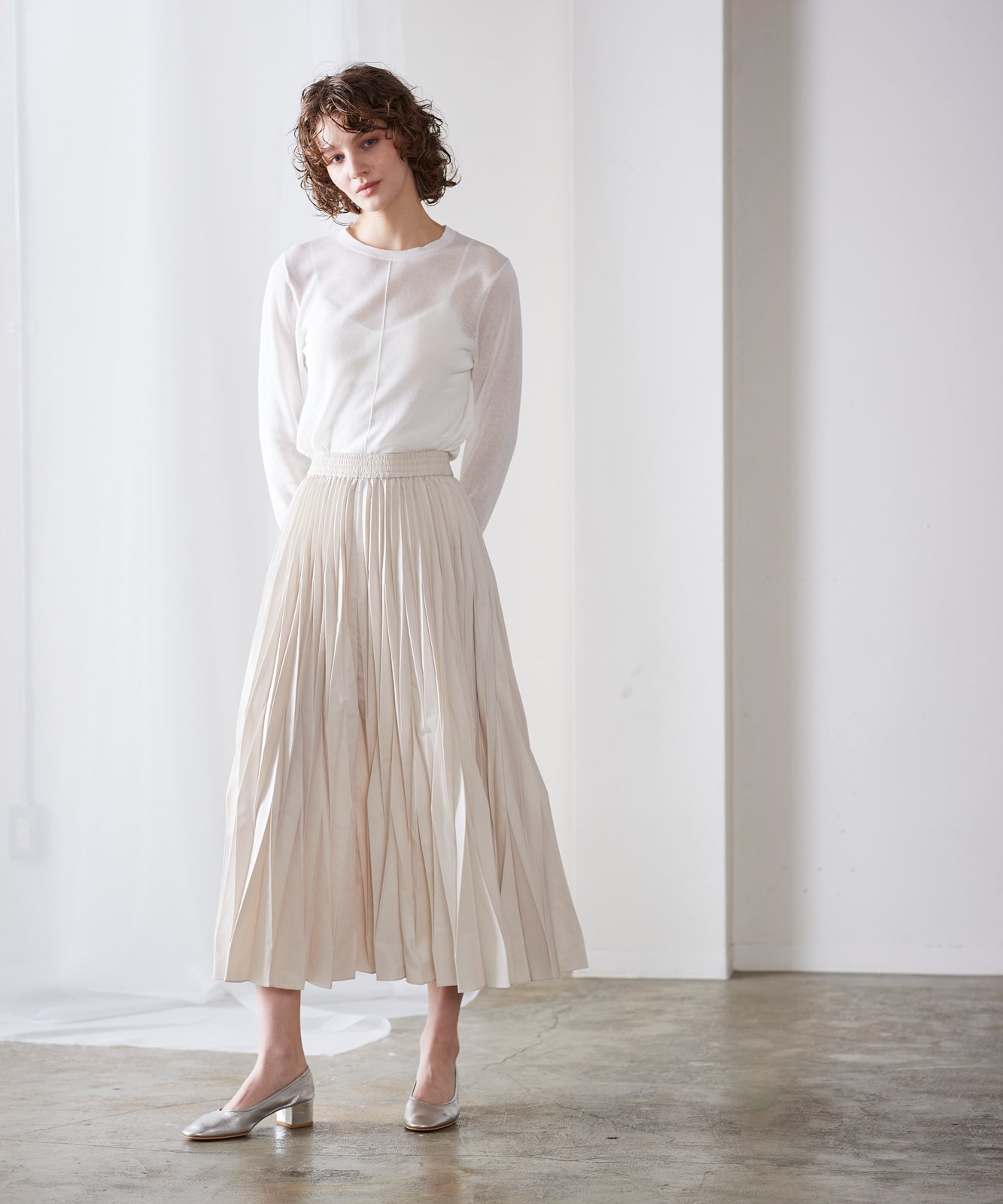 Modern pleats skirt – MARILYN MOON OFFICIAL ONLINE SHOP